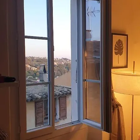 2p Cote D'azur, Cagnes-sur-mer, Sea View And Calm Διαμέρισμα
